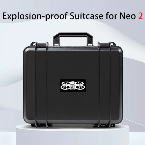 Imagen 2 del producto Caja de almacenamiento impermeable para maleta DJI NEO 2, estuche rígido, bolso para Dron a prueba de explosiones, accesorios para Dron DJI Neo 2