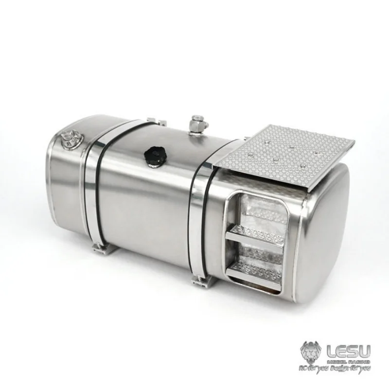 RC 1/14 Simulation with Pedal Fuel Tank Urea Box Set for Tamiya Hydraulic Excavator Loader Dump Truck Tripper DIY Parts
