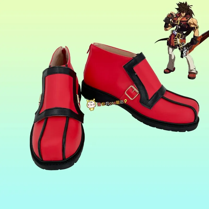 

Guilty Gear SOL BADGUY Обувь для косплея Сапоги Хэллоуин Рождественская обувь на заказ