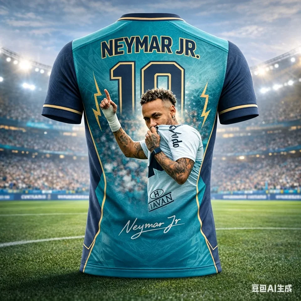 T Shirt Neymar Uniform Santos 2012/13 Home Neymar Jr #11 Retro