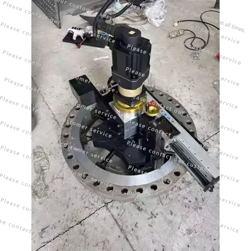 Bartu WFP610 Portable Flange Processing Machine for Pipeline/Flange/Waterline Sealing Surfaces Servo/Pneumatic Motors 1.5