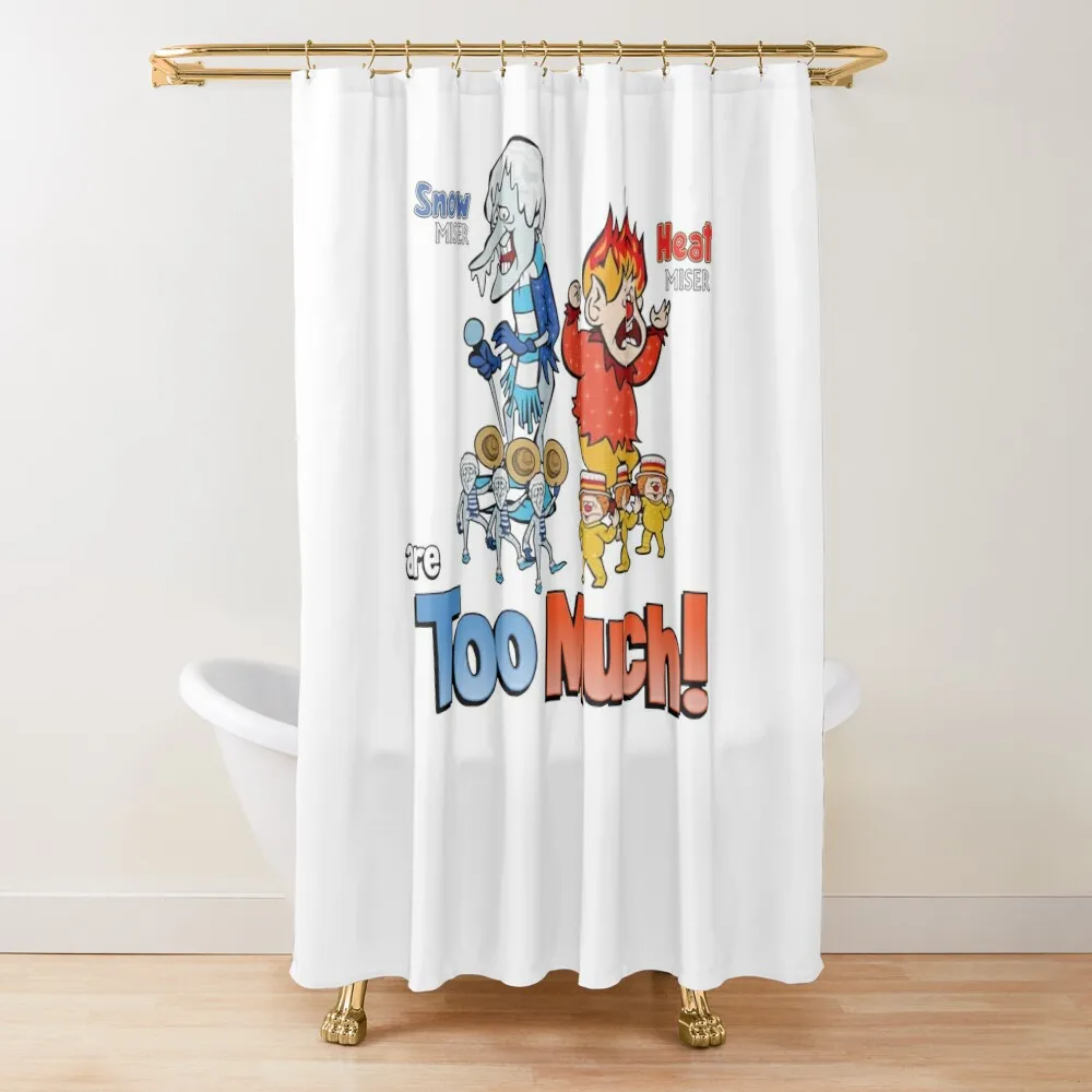 

Miser Brothers - Too Much Shower Curtain Shower Set Shower Set For Bathroom Luxury Bathroom Bathroom Accessories Curtain