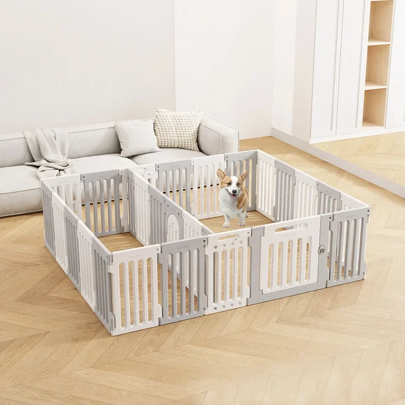 Pets playpen indoor partition pet activity space dog toilet bedroom cat nest small animal enclosure fence plastic playpen