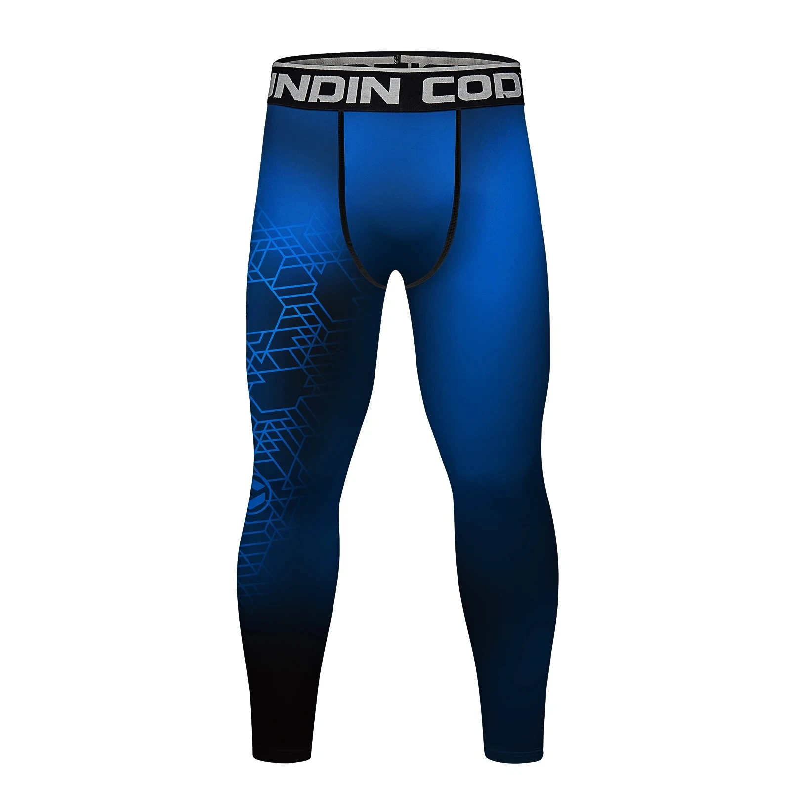 Pantalon de Compression de Camouflage pour hommes, Leggings athlétiques, sans poche, protection solaire Uv, pantalon d'équitation, collants extensibles pour gymnastique et Fitness