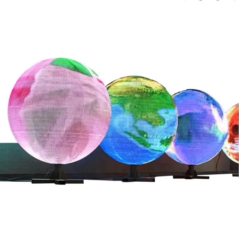 2025 New Design Sphere Led Display Factory High Performance Led Screen Ball Led Wall Advertising