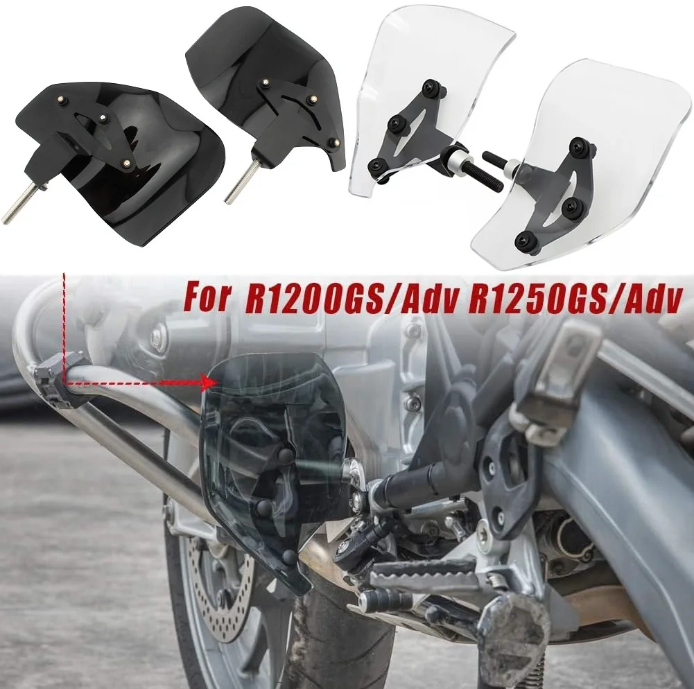 

Motorcycle Foot Mud Splash Guard Fender Mudguard Plate Cover Feet Protector For BMW R1200 GS/GS ADV 13-18, R1250 GS/GS ADV 19-23