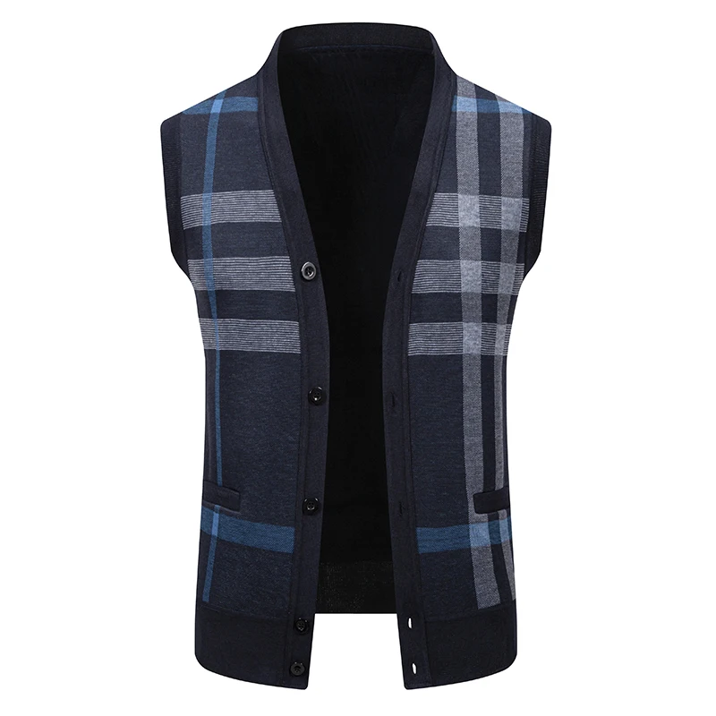 Thumbnail 2 - #6 Mens Button Front Knit Cardigans List of Top Picks