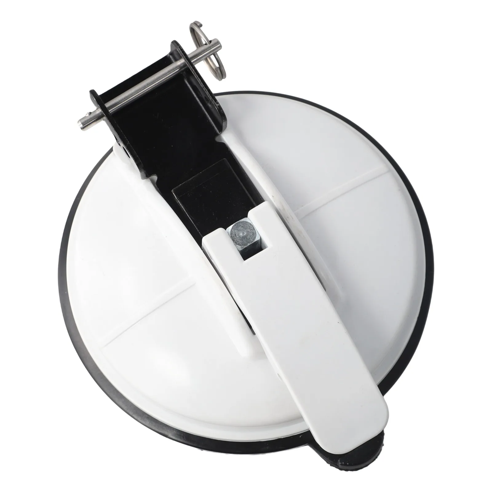 Awning Holders Motorhome For Strong Suction Cup  Awning Base White Suitable For Various RVs ABS+metal RV Awning Bracket