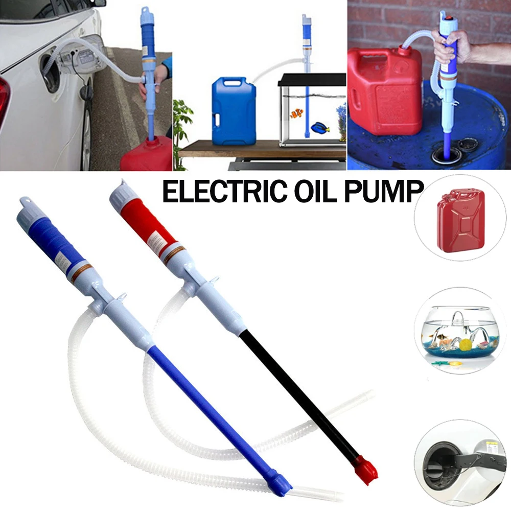 Car Fuel Pumps Electric Liquid Oil Transfer Pump Water Pump Outdoor Vehicle Fuel Transfer Suction Pumps Cars Emergency Supplies