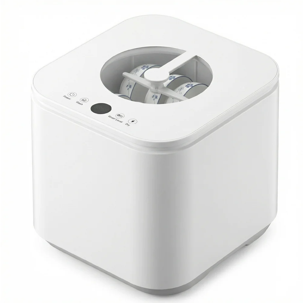 

Портативная электрическая настольная посудомоечная машина с умной автоматической сушкой и стерилизацией для ресторанов, отелей и домашней кухни