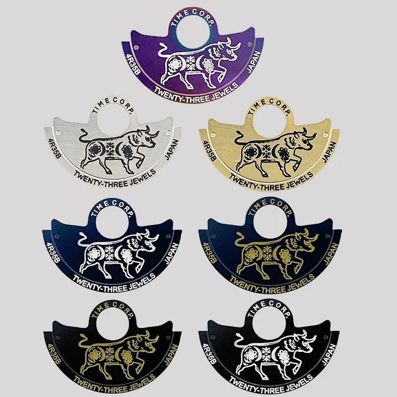 

1PCS Movement Hammer Rotor Patch Zodiac Cow Guard Patch Fit for NH34 NH35 NH36 NH38 Movement Oscillating Weight Hammer Patch