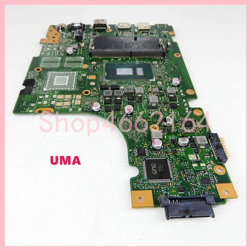 Imagem -05 - Cpu 4gb 8gb-ram Placa-mãe para Asus X442uqr X442un X442unr X442uf X442ur X442urr A480u X442ua X442uar Placa-mãe X442uq i3 i5 i7