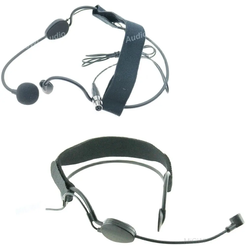 

SM3 Headset Wearing Microphone For Shure ULX SLX GLX PGX Wireless BeltPack Mini TA4F Plug HeadWonr Mic