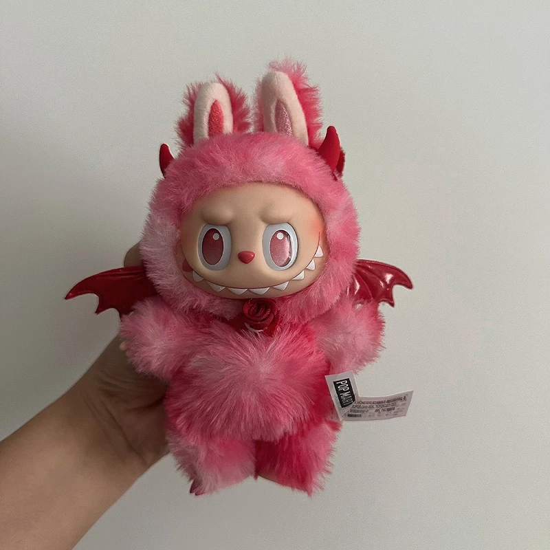 Labubu Clothes Accessory Red Wings Doll Clothes Red Dress Cute Set Diy Changing Wings With Hair Hoop Gifts Fashion Decoration