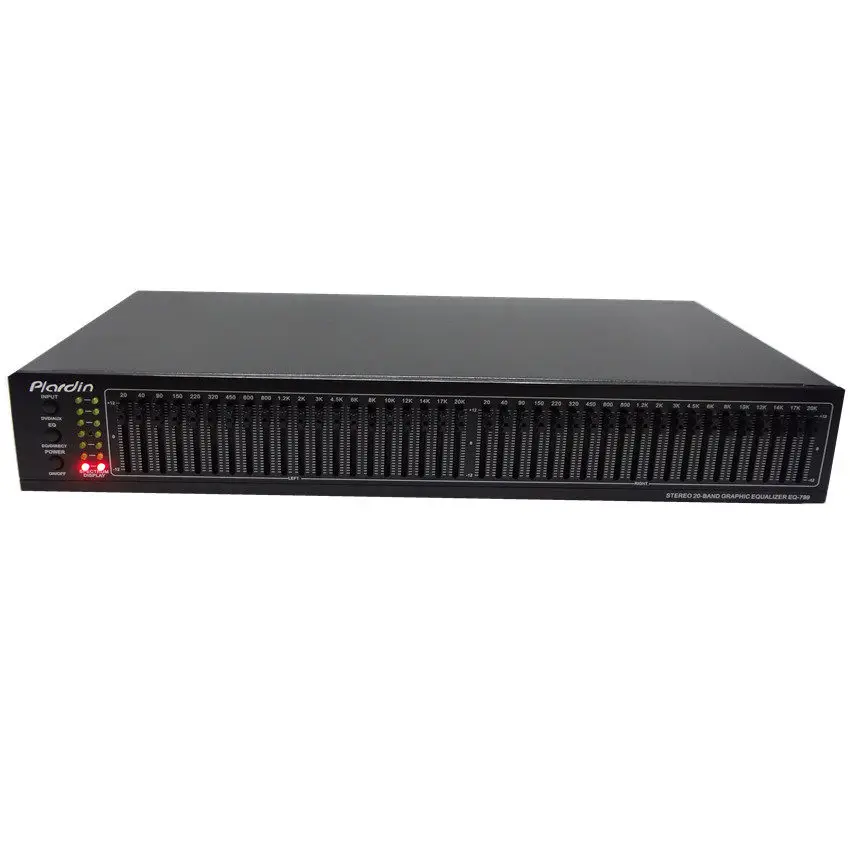 

40-Band stereo EQ Bluetooth equalizer, double 20-band equalization performance KTV top engineering European standard