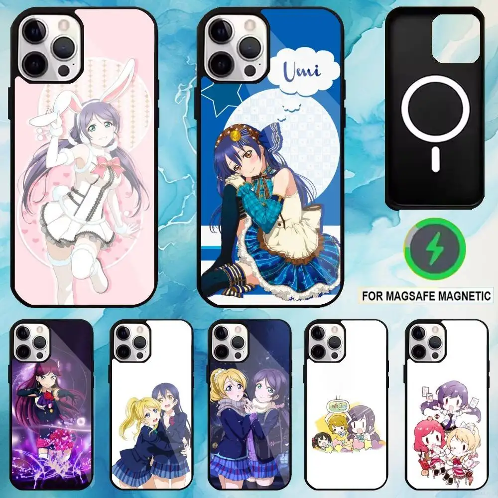 

Love Live School ldol Diary Phone Case For iPhone17,16,15,14,13,12,11 Plus,Pro Max Magnetic Magsafe Wireless Charging