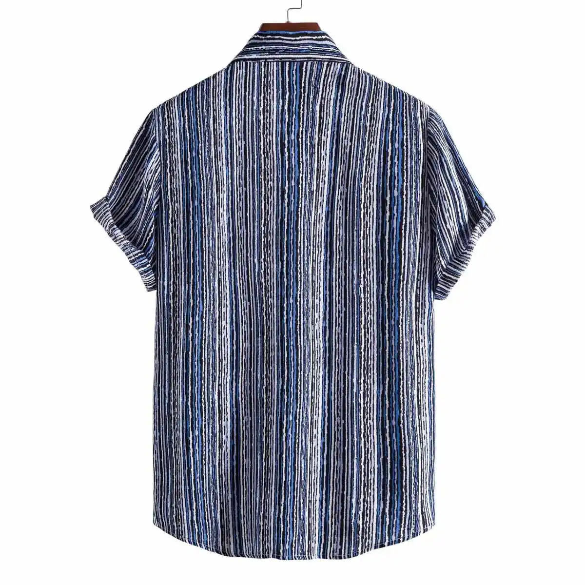 حذاء رجالي مخطط مطبوع من ort Swedi irt فضفاض مناسب للحماية من الشمس من القطن ذو إحساس الجليد Ultra ort Sve #4