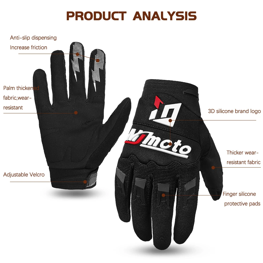 Dirt Bike Gloves Dirtpaw Race Motorcycle Gloves Summer Breathable Motocross Gloves ATV MX UTV BMX Off-road Bicycle Gloves Moto