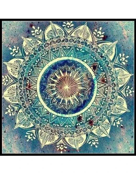 

Современные мандали 2-5 - Рукоделие для вышивания DIY DMC Высокое качество - Наборы для вышивки счетным крестом 14 карат Картина маслом