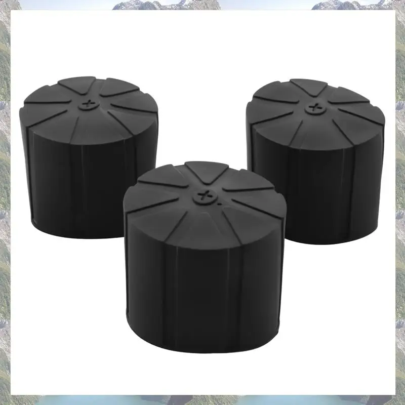 2025 New-3Pcs Waterproof Silicone Universal Lens Cap Cover For 65-90Mm DSLR Camera Lenses