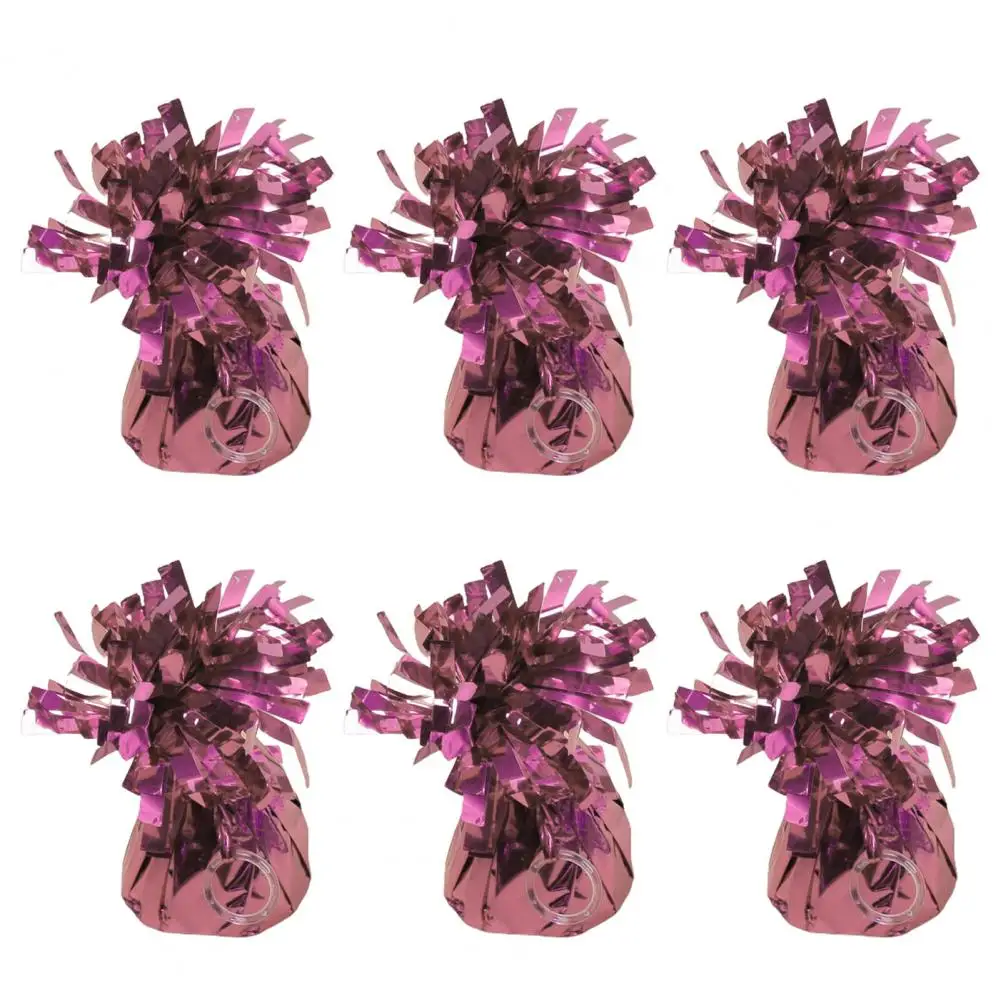 Sturdy Balloon Weights Elegant Wedding Party Balloon Weights Set Anti-floating Blocks for Tabletop Floor Decorations