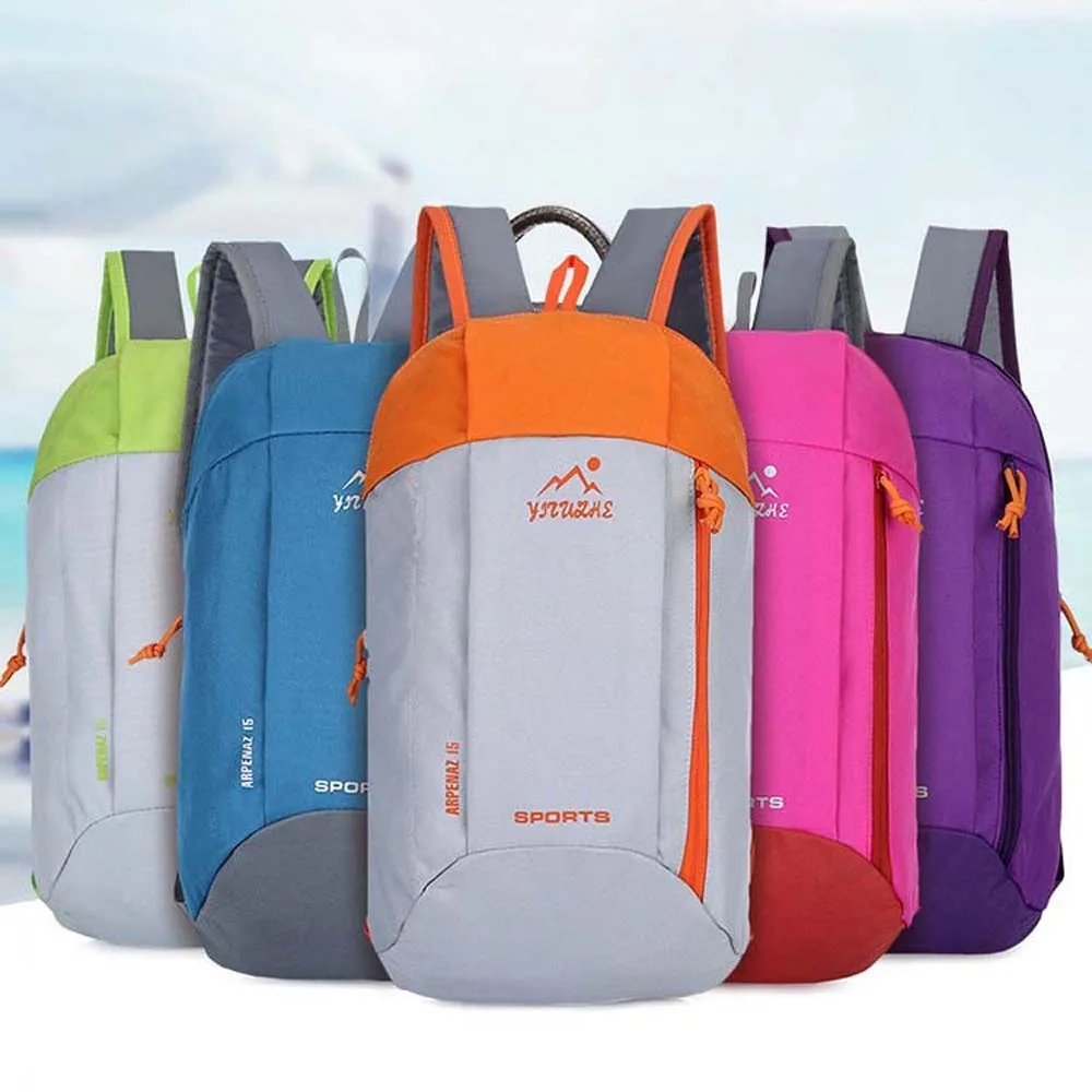 Nylon Sport Backpack Scratch Prevention Waterproof Outdoor Rucksack Fixed Webbing Polyester Mountaineering Bag School