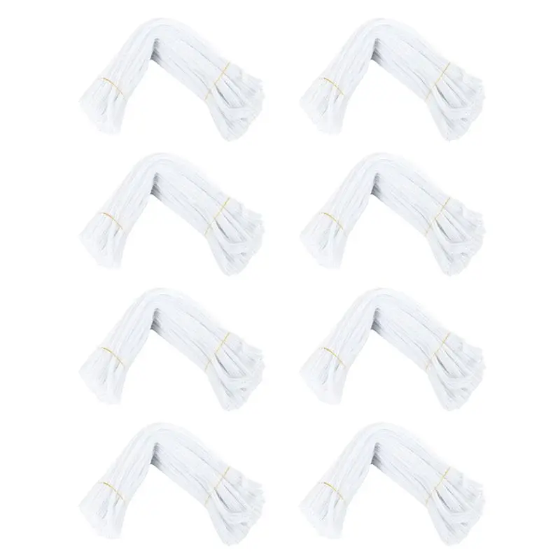 thivn-800個入り-30cm-クリエイションパイプクリーナー、ホワイト