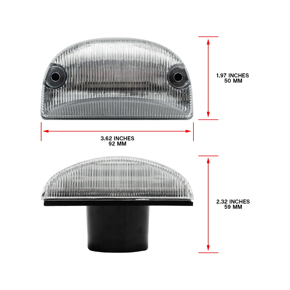 For Renault Premium Midlum Mascott C/D/K/T-Series Volvo FE FL Nissan Cabstar LED Front Side Marker Lights Side Step Indicators view 3