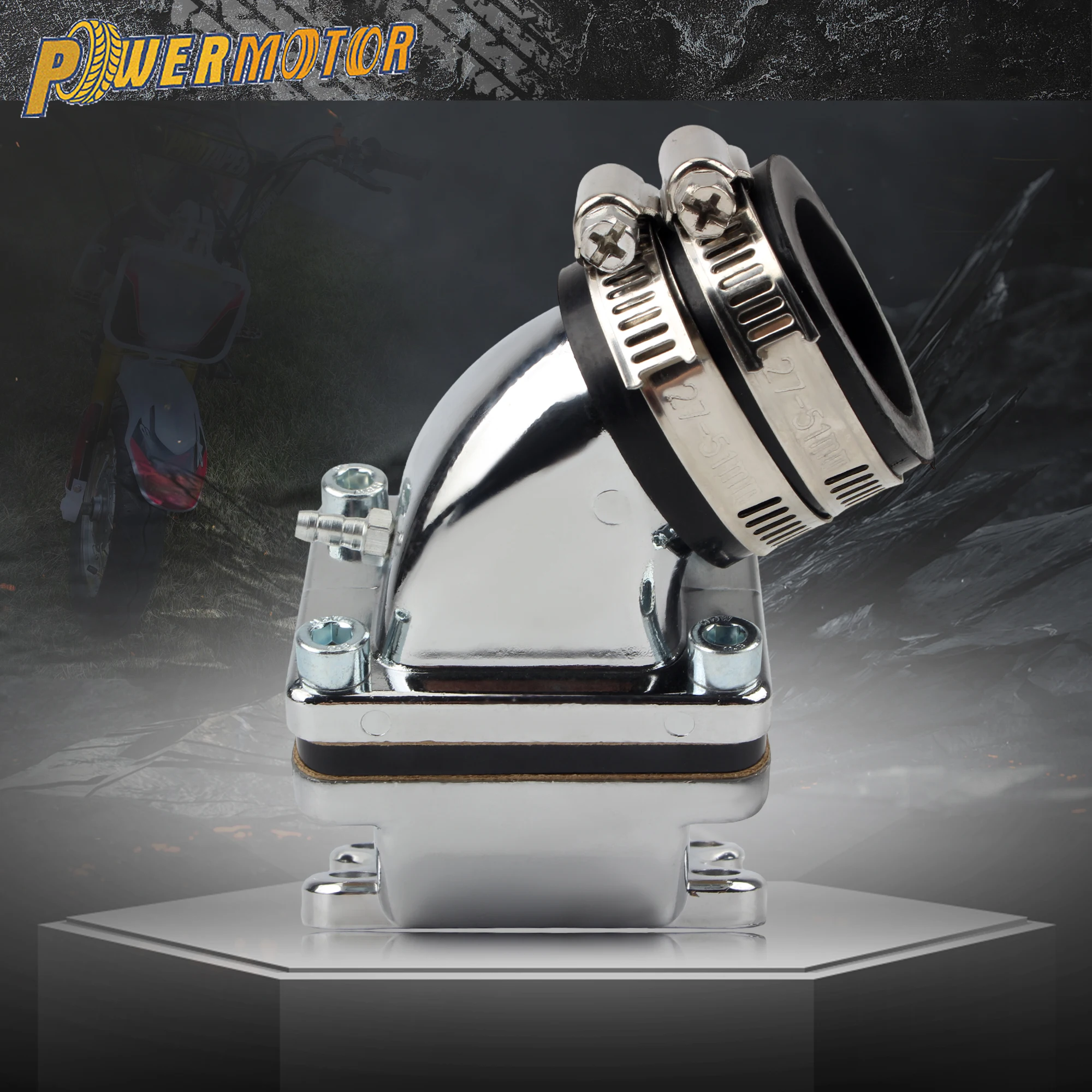 

Motorcycle Carburetor Manifold Inlet Pipe For DIO-50 DIO 50cc for CX ZX SE50 SK50 SA50 Elite 2T Scooter Motocross Supermoto Part