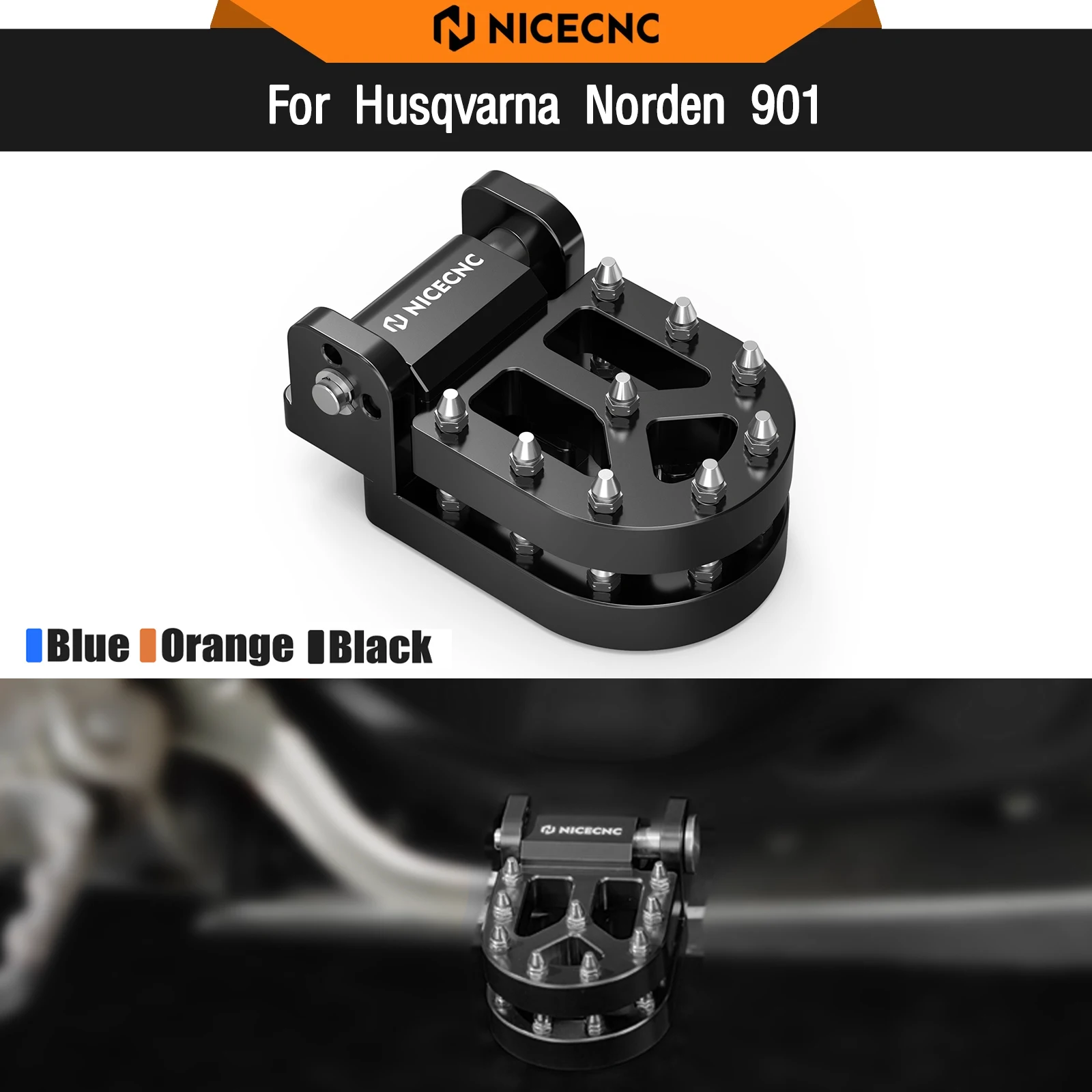 For Husqvarna	Norden 901 2022-2025 Foot Brake Lever Step Plate KTM 790 890 Adventure/R/S/rally 890 SMT 250 390 Adventure 20-2025