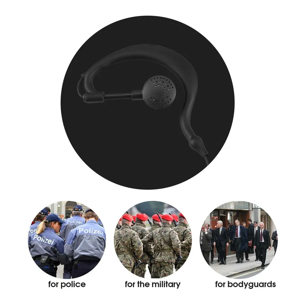 Set cuffie originali per Baofeng UV 5r auricolare Radio Walkie Talkie cuffia Mic microfono 888S uv5r UV 5RA UV 5RE UV82