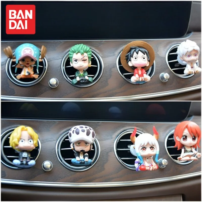 

One Piece Aromatherapy Figurine Luffy Zoro Cartoon Fragrance Air Freshener Long-lasting Deodorizing Car Interior Tuyere Ornament