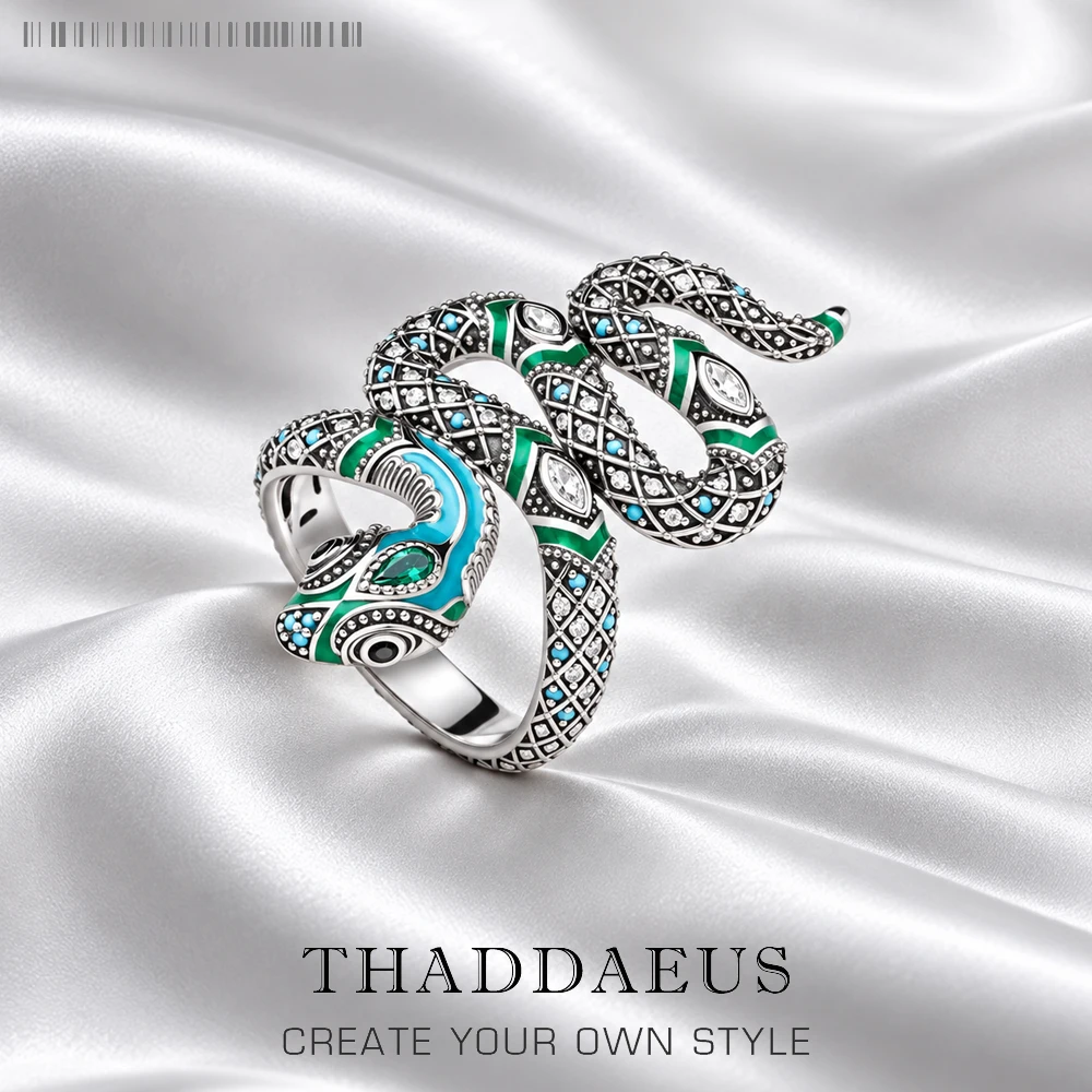 Blue Snake Ring Brand New Bohemia Fashion Jewelry For Women