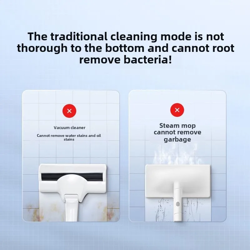 BISSELL 1132Z Steam Mop Household Suction Mop Steam Integrated Vacuum Cleaner High Temperature Sterilization Handheld Cleaner