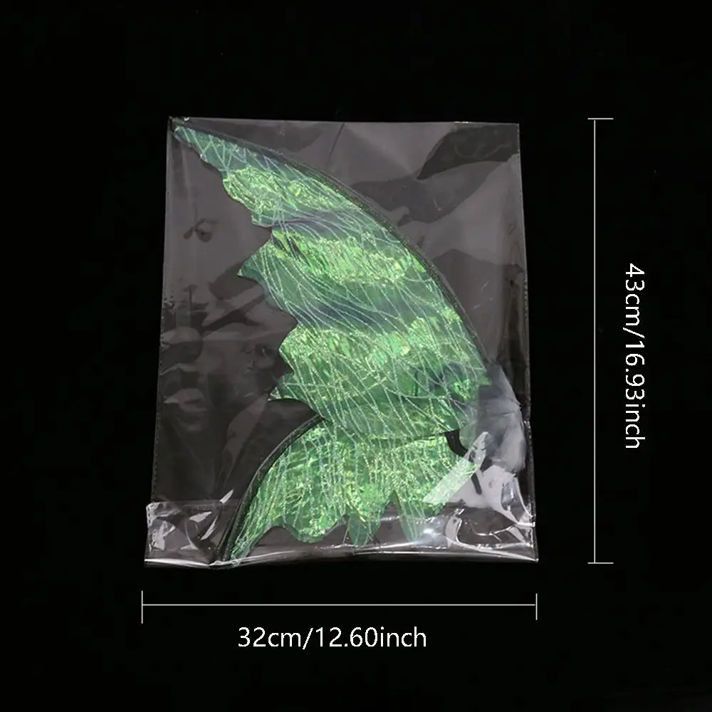 Dansshow rekwisieten Sparkle Fairy Princess Wings Cosplay kostuums Elf Cosplay Wing Fairy Butterfly Wing Stage Catwalk accessoire