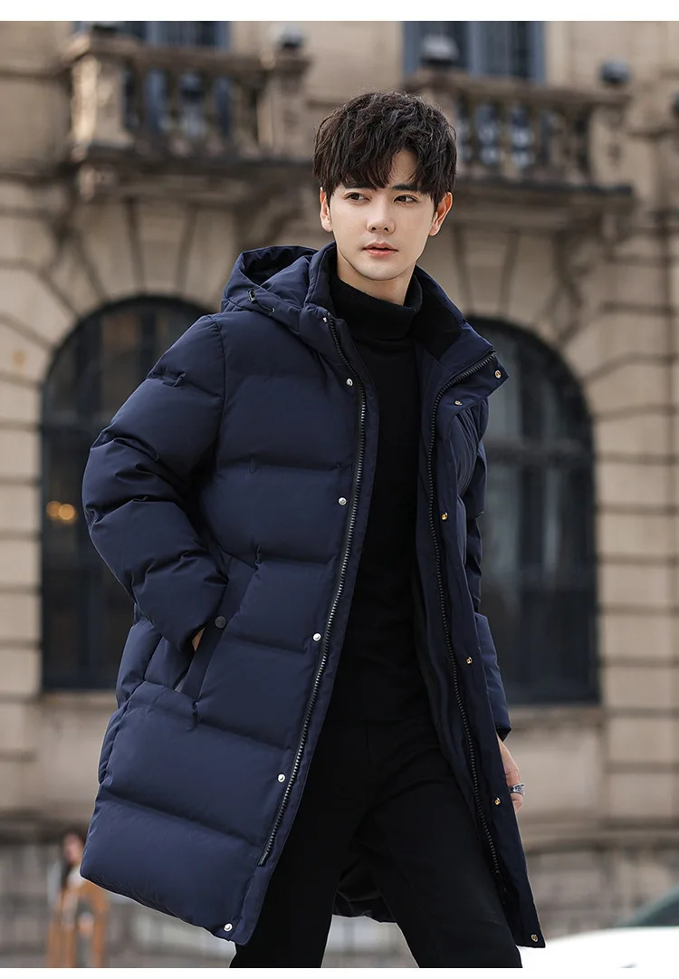 Canada New Style Men's Down Coats Parkas Hooded Winter Jacket Man White Goose Down Jacket Padded Puffer Jackets Padding HXY53211