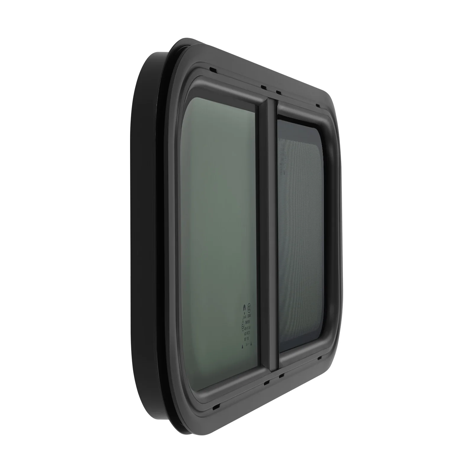 700*400mm/600*300mm RV Side Window Caravan Side Window Tinted Sliding Window Insect Screen High Privacy For RVs, Trailers Ect.