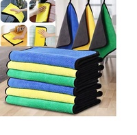 5Pcs/lot 5colors  Car Wash Microfiber Towel 30*30CM / 30x30cm Car Cleaning Drying Cloth Care Cloth Car Wash Towel Kitchen Towel