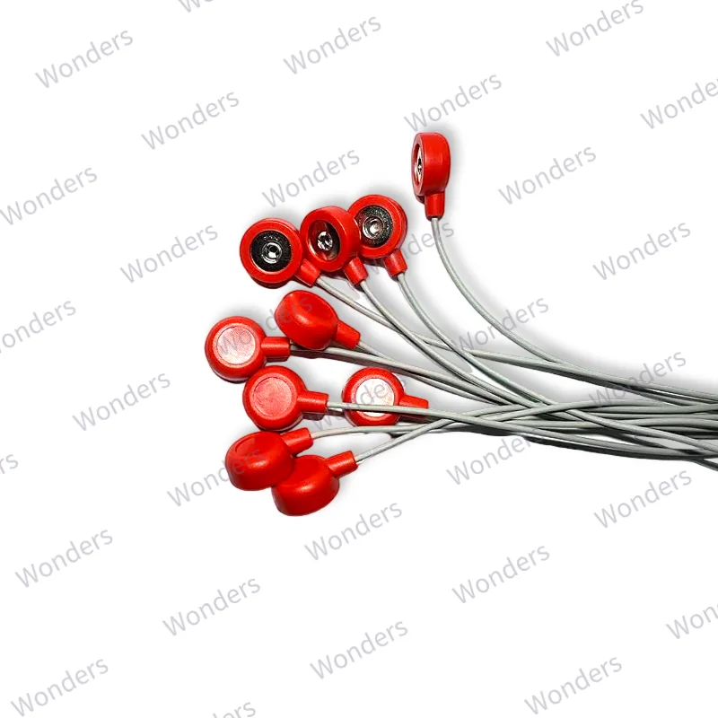 1M Professional EEG/ECG Dupont 4.0 Lead Wires for Brainwave Research Electrodes for ECG Signal Amplifiers Can Be Used Repeatedly