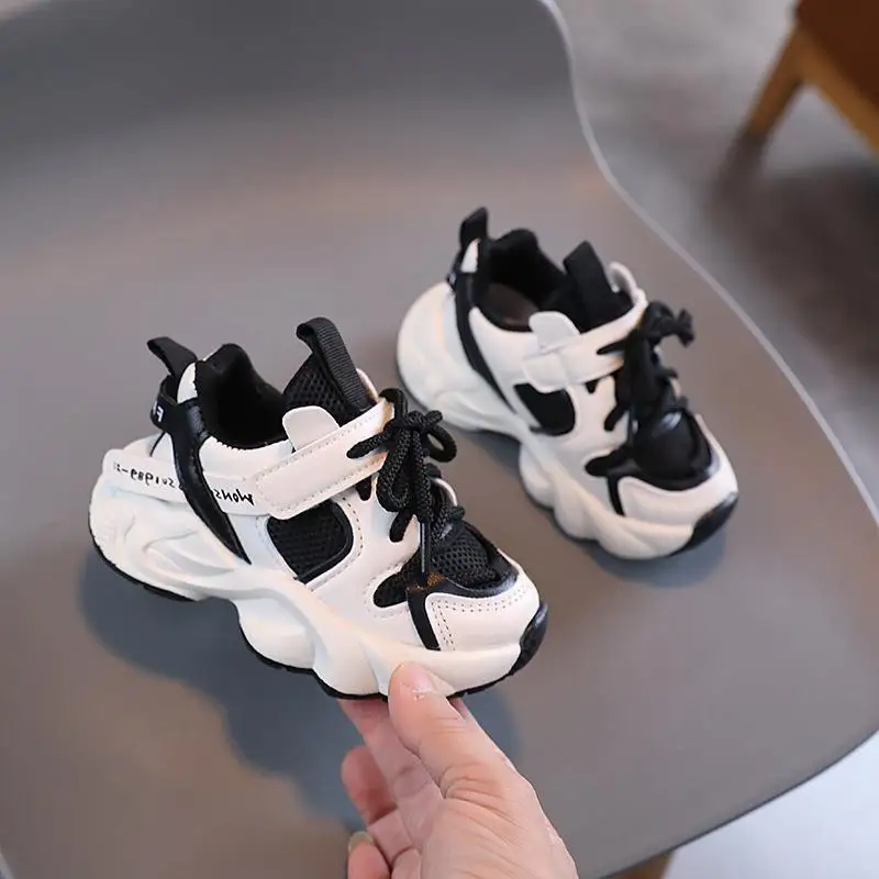 

Children's shoes spring new 2024 children's sports mesh surface breathable baby walking running shoes boys and girls shoes