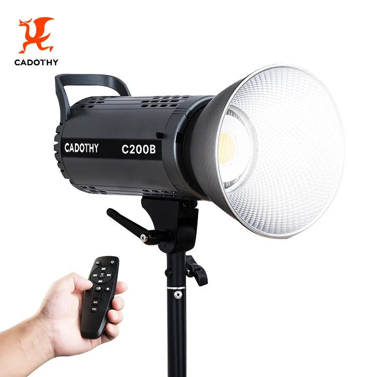 

CADOTHY Quality Choice Bi-Color 200W Professional Fill Light C200B For Live-Streaming High-Quality Lighting Live Light