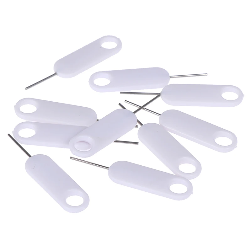 

Hot Sale 10Pcs Sim Card Tray Removal Pin Eject Opener Tool for Smartphones Tablets