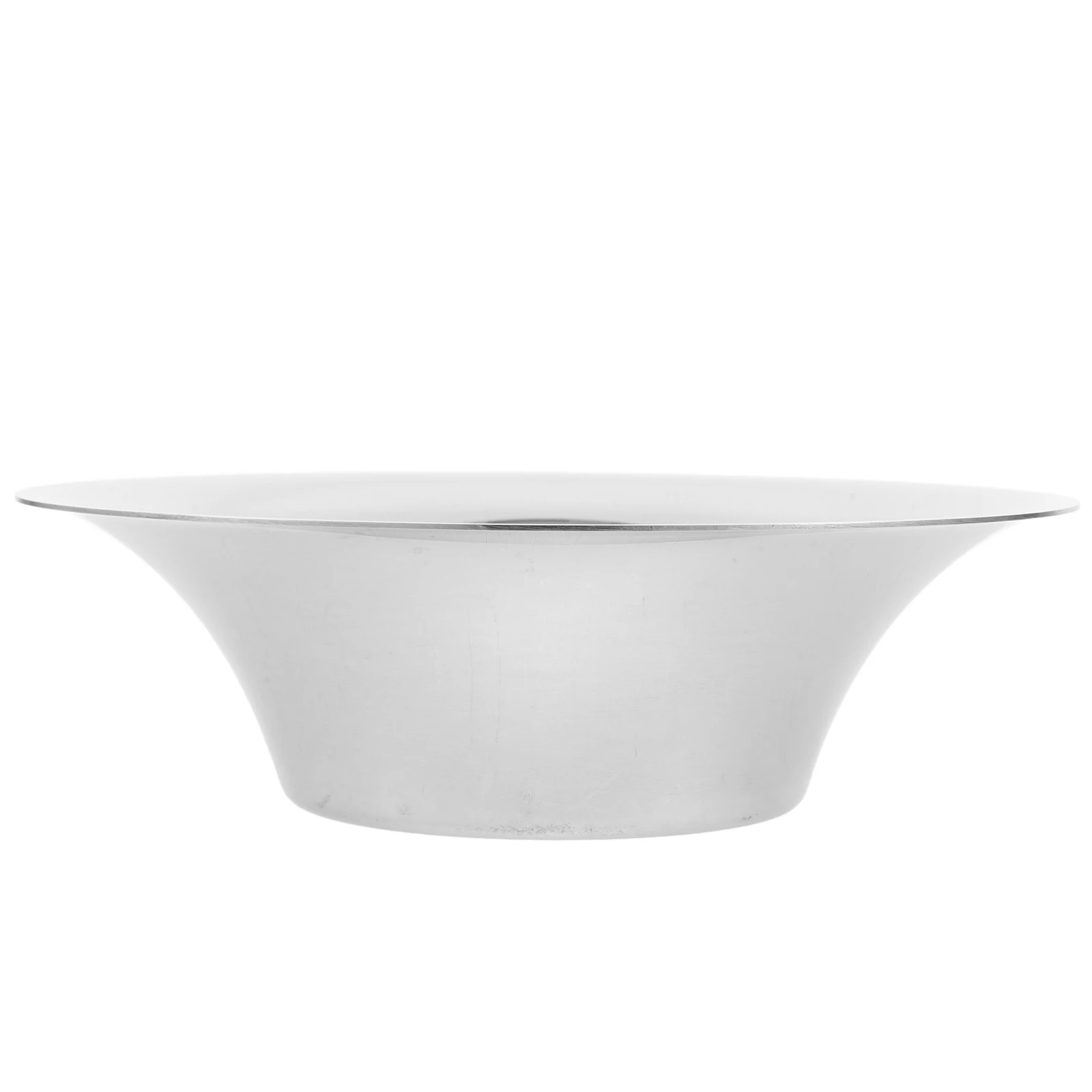 

Stainless Steel Mixing Bowl Thickened Flat Bottom Large Metal Bowl for Kitchen Cooking Baking Salad Soup Fruit Storage