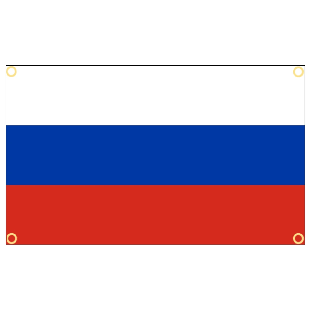2×3FT Russian Federation Russia Emblem Flag Polyester Printed Banner Tapestry For Decor