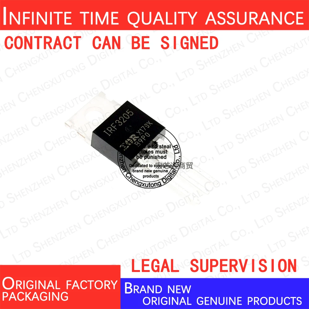 10pcs/lot IRF3205PBF   IRF3205  100% genuine stock in brand new original packaging