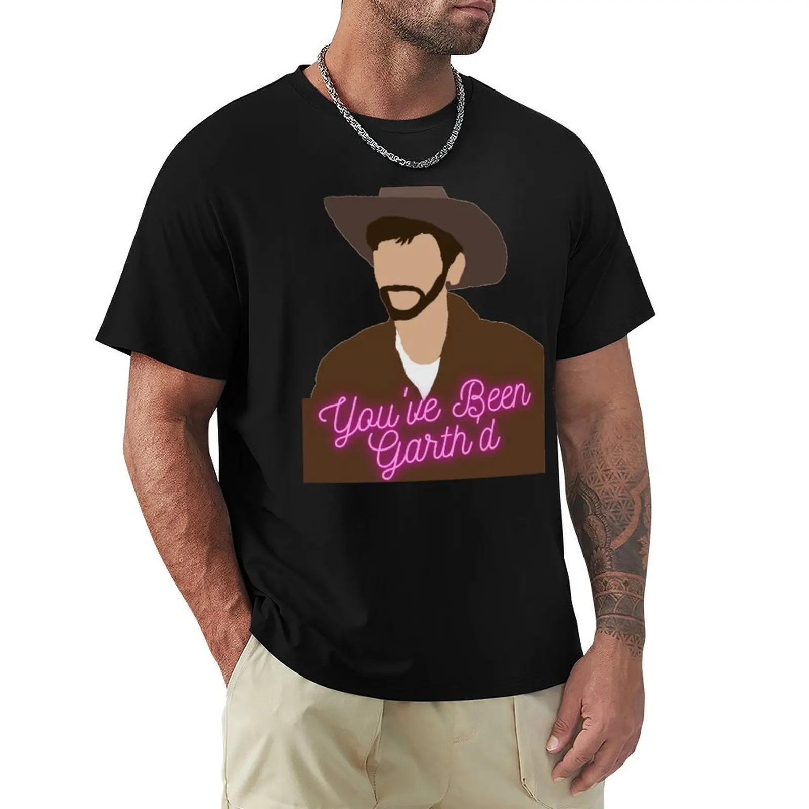 You've Been Garth'd - Garth Fitzgerald T-Shirt man t shirt luxury T-Shirt