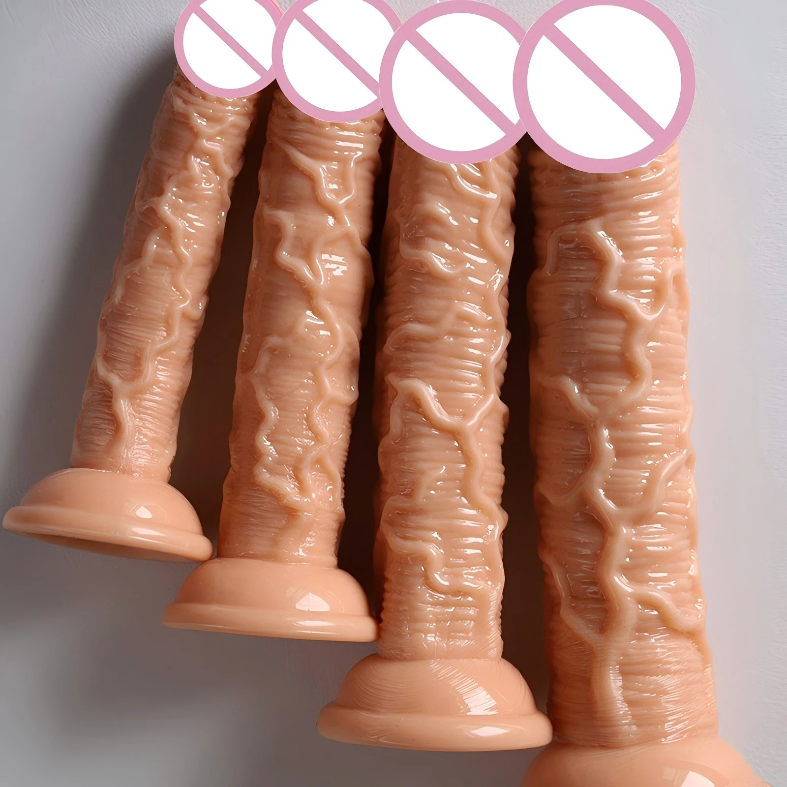 5 Inch Realistic Dildo Silicone Dildos, Beginner Anal Plug, Tiny Cock with Curved Shaft and Balls, Mini Dildo Adult Sex Toy for