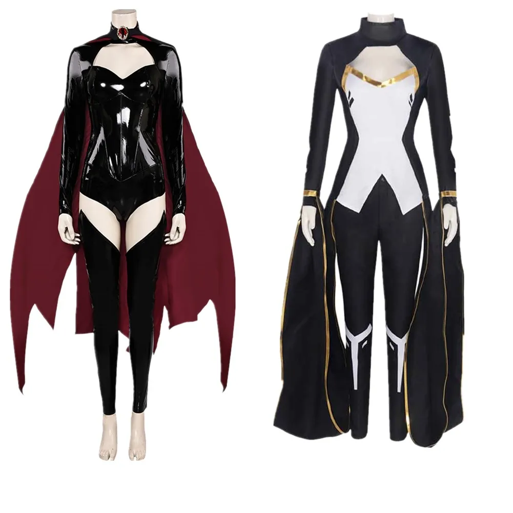 

Adult Madely Cosplay Pryor Cos Storm Costume Outfits Halloween Carnival Suit X-Men Fantasia Role Play Outfits