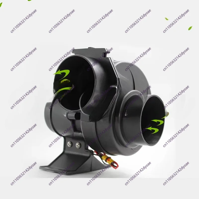 RV Yacht Snail Fan, Engine Room Exhaust Fan DC 12V/24V, 3 Inch SFBB1-130-01 / SFBB2-130-01 Centrifugal Fan