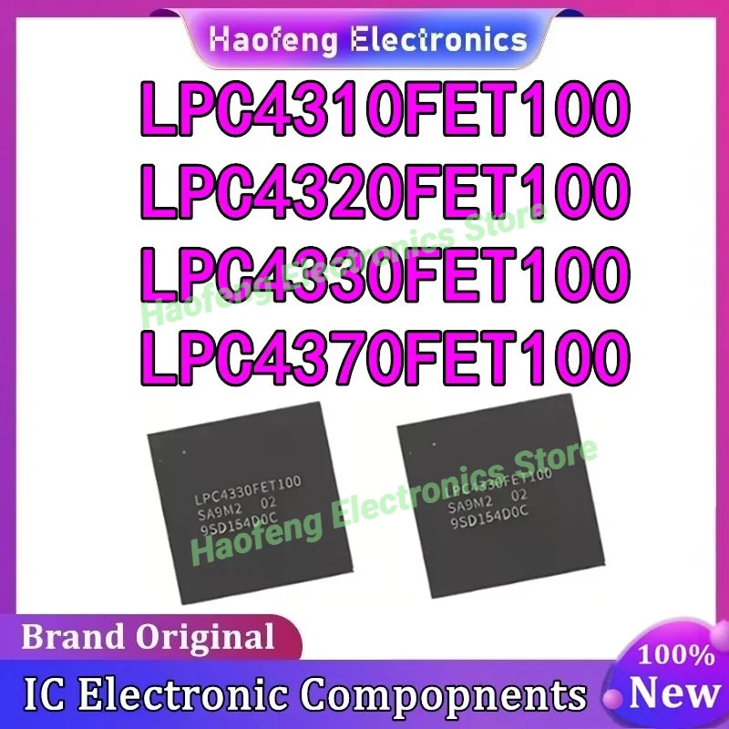 

LPC4310FET100 LPC4320FET100 LPC4330FET100 LPC4370FET100 LPC4310 LPC4320 LPC4330 LPC4370 LPC IC MCU Chip BGA100
